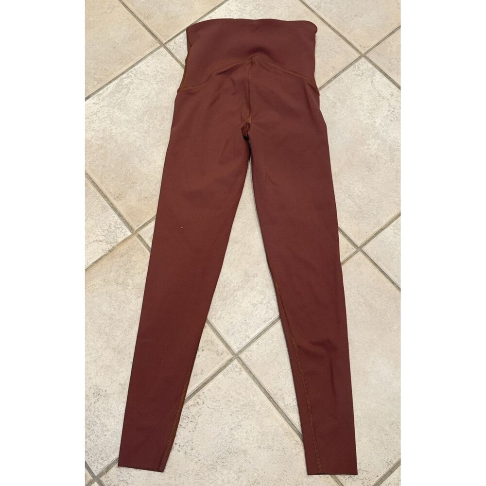 Spanx Brandy Wine Ankle Legging Xs TP stretchy hight rise EUC - Picture 5 of 10